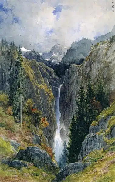 Waterfall at the Mouth of Hell Waterfall at the Mouth of Hell by Gustave Doré