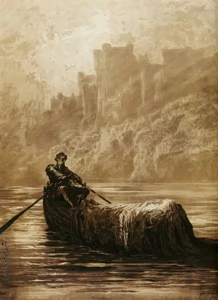 The Funeral Boat of Elaine The Funeral Boat of Elaine by Gustave Doré