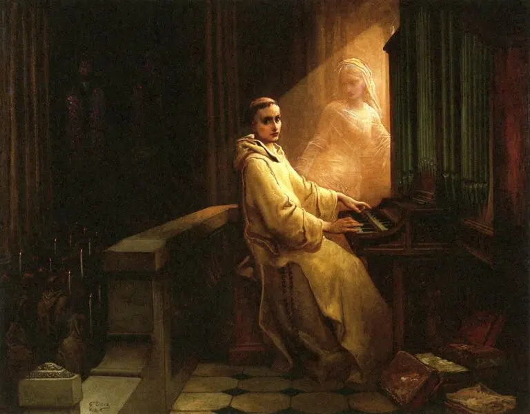 The Monk's Daydream The Monk's Daydream by Gustave Doré
