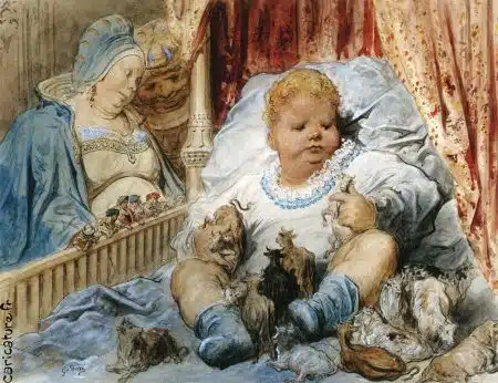 The Childhood of Pantagruel The Childhood of Pantagruel by Gustave Doré