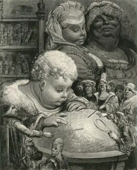 Illustration for Rabelais Illustration for Rabelais by Gustave Doré