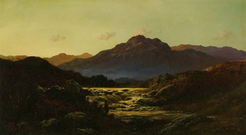 Torrent in the Hills Torrent in the Hills by Gustave Doré