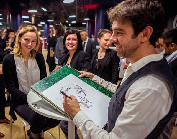 Sébastien Rieu, artista della caricatura