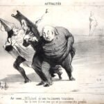 A Patch-up (Un Replatrage, 1851). A critical lithograph on social issues, published in Le Charivari.