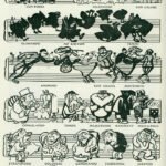 Light it up! Light it up! Winter Symphony. Published in the magazine La Vie Heureuse in 1902.